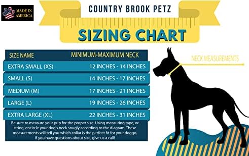 Country Brook Petz - Камуфляжный Отразяваща нашийник за кучета с марка Martingale от розова кост, с луксозна колекция пряжек с 5 дизайнами за защита по време на нощта (1 инч, средно