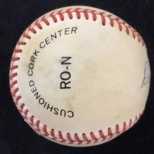 Дон Бессент Подписа бейзболен топката Фини Бруклин ЛА Доджърс Автограф WSC JSA 1 - Бейзболни топки с Автографи