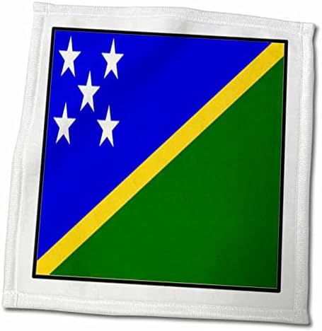 3D Бутони с флага на света от Drose Florene - Снимка Копчета с флага на Соломоновите Острови - Кърпи (twl-98495-1)