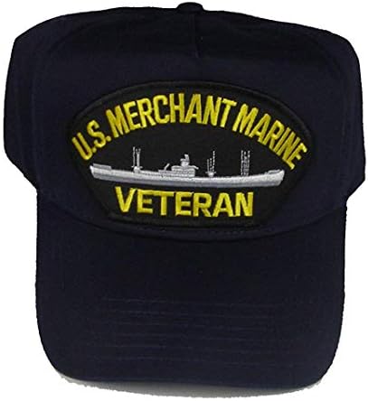 Нашивка С Емблемата на Търговския флот на Съединените Щати, Тъмно-Синя бейзболна шапка на