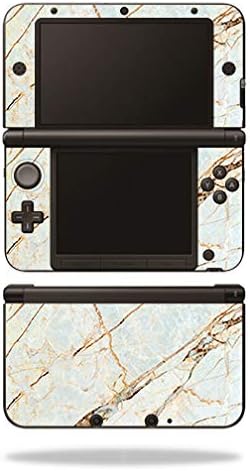 Корица MightySkins, съвместима с оригинала на Nintendo 3DS XL (2012-2014) - Античен мрамор | Защитно, здрава и уникална vinyl филм | Лесно се нанася, се отстранява и обръща стил | Произвед?