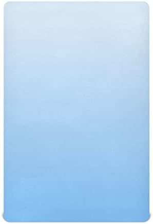 Чаршаф Playard, Градиентно-Синя Ясла за Стандартни детски легла и матраци за деца, 28x52 Инча