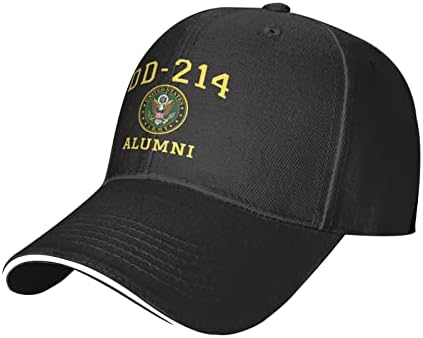 Армията на САЩ Dd214 Alumni Шапка Бейзболна Шапка Бейзболна Шапка Регулируема Мода На Открито Шапки S Унисекс