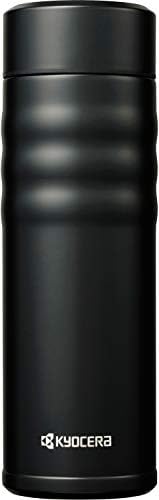 Пътна чаша Kyocera с закручивающейся капак, 17 грама, Черно jet black