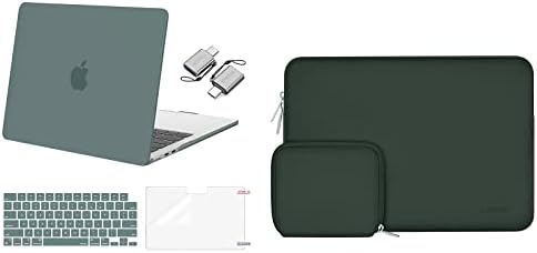 MOSISO е Съвместим с MacBook Air 13,6-инчов калъф 2022 година на издаване A2681 M2, Неопреновый калъф с малък калъф,