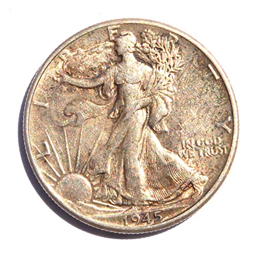 1945 Съединените Щати, които са излезли на Свобода (сребро проба 900) Филаделфийската монетен двор №3 в Края на Втората