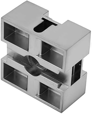 Esenlong Z030M Метален Централен Блок Увеличава Подвижен Блок Аксесоари За металорежещи Машини Инструмент За Определяне на Буфер Сребрист