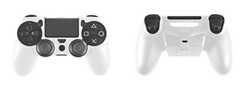Обвивка на контролера Gioteck Plus е Бял на цвят с Вграден Акумулатор - PlayStation 4
