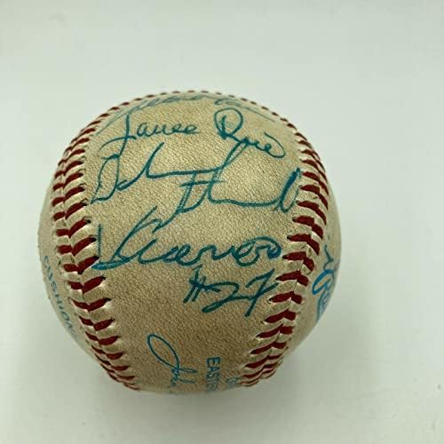 Владимир Гереро, Нов 1996 г. в екип Harrisburg Senators, Подписано на бейзболен договор JSA - Бейзболни топки с автографи