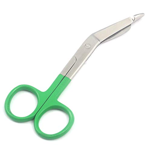 LAJA ВНАСЯ 1 Ножица за медицински сестри Lister Bandage - 4 Цветни химикалки 1/2 (зелени)