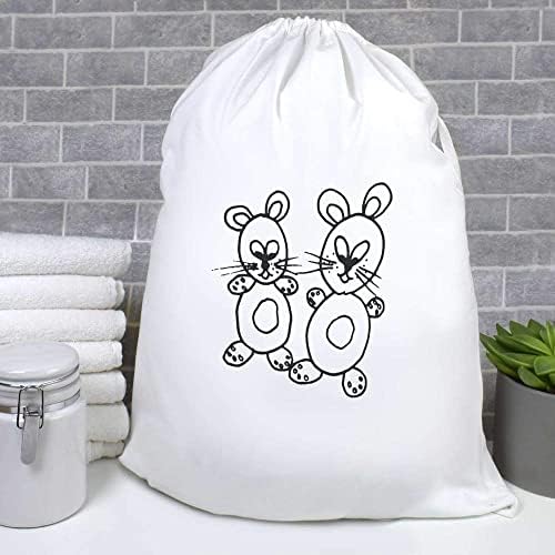 Чанта за дрехи /Измиване /за съхранение на Azeeda 'Rabbit Teddies' (LB00022514)
