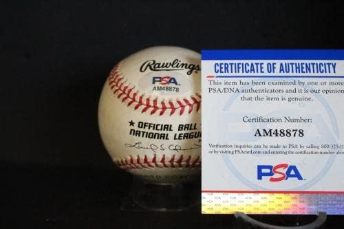 Пол Конерко Подписа Бейзболен Автограф Auto PSA/DNA AM48878 - Бейзболни топки с Автографи