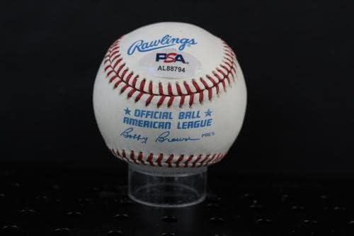Бейзболен автограф с автограф на Боб Лемона Auto PSA/DNA AL88794 - Бейзболни топки с Автографи