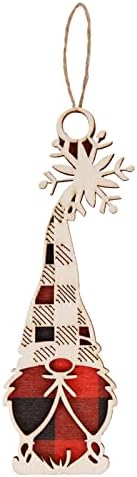 Набор от Коледна украса за коледната Елха Висящи Украшения на коледно Дърво, Декорация на Веревочках Изрисувани Витражи На Прозорците