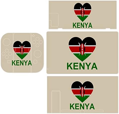 Етикети Love Kenya Стикер на Защитен Филм Персонални Стикер с Пълна Обвивка, която е Съвместима с Nintendo Switch