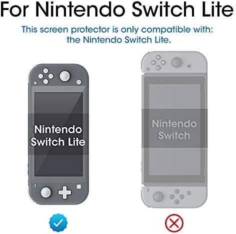 Защитно фолио от закалено стъкло amFilm за Nintendo Switch Lite 2019 (4 опаковки)