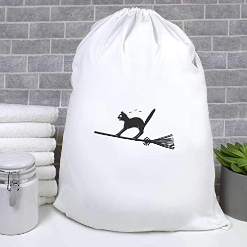 Чанта за дрехи Azeeda Уплашен котка на метлата /Пране /Съхранение (LB00022483)