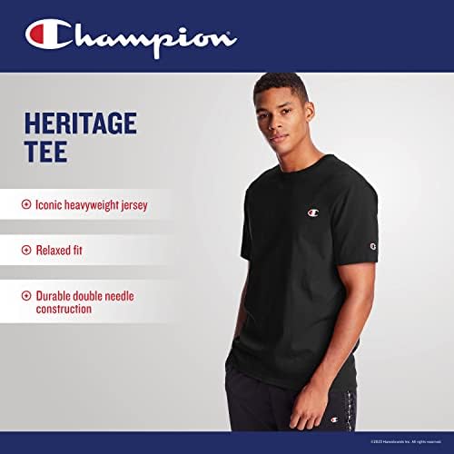 Мъжки t-shirt Champion's Heritage с чертеж (Цвят, Излезлите от употреба)